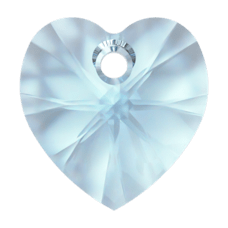 Swarovski    XILION Heart Pendant-Aquamarine 6228