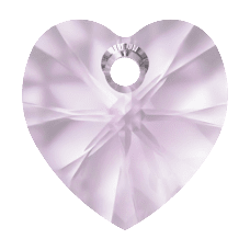 Swarovski    XILION Heart Pendant-Light amethyst 6228