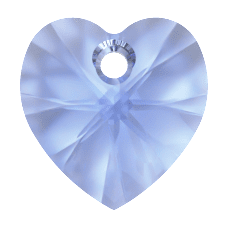 Swarovski    XILION Heart Pendant-Sapphire 6228