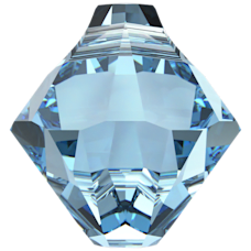 Swarovski    XILION Bicone Pendant  - Aquamarine 6328