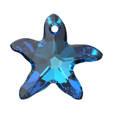 Swarovski Starfish Pendant -Crystal Bermuda Blue P  6721