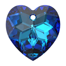 Swarovski  Classic Heart Pendant - CRYSTAL Bermuda blue p 6215