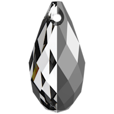 Briolette Pendant - CRYSTAL SILVNIGHT