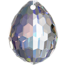 Oval Disco Pendant - CRYSTAL AB