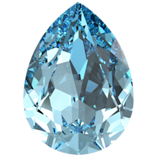 Pear Fancy Stone - AQUAMARINE IGNITE