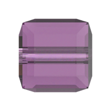 Cube Bead - AMETHYST