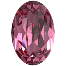 Oval Fancy Stone -   ROSE