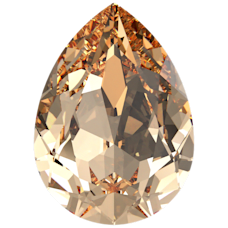 Pear Fancy Stone - LIGHT COLORADO TOPAZ