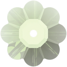 Marguerite Sew-on - PERIDOT