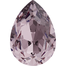 Pear Fancy Stone -    LIGHT AMETHYST