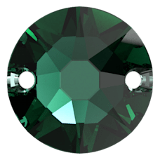 XIRIUS Sew-on Stone -  EMERALD F