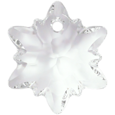 Swarovski Edelweiss Pendant - Crystal 6748