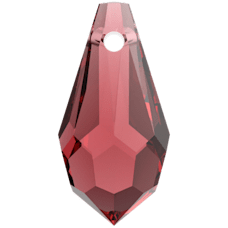 Swarovski  Classic Drop Pendant - SCARLET 6000