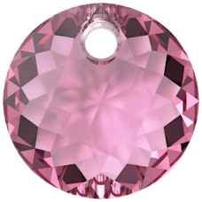 Swarovski Classic Cut Pendant- Rose  6430