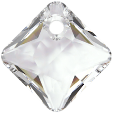 Swarovski Princess Cut Pendant-Crystal 6431