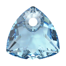 Swarovski Trilliant Cut Pendant - Aquamarine  6434