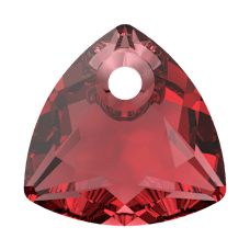 Swarovski Trilliant Cut Pendant -Scarlet    6434