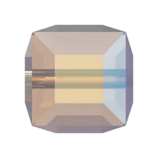 Cube Bead - WHITE OPAL SHIMMERB