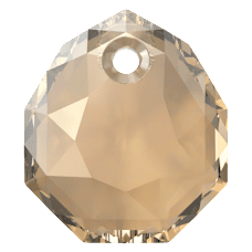 Swarovski Majestic Pendant -Crystal Golden Shadow  6436