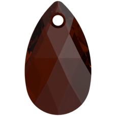 Pear-shaped Pendant -  SMOKED AMBER