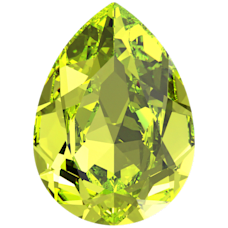 Pear Fancy Stone -  CITRUS GREEN