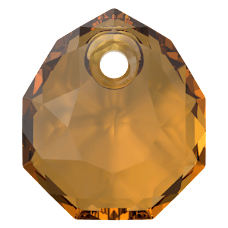 Swarovski Majestic Pendant - Light Amber  6436