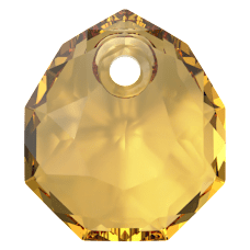 Swarovski Majestic Pendant - Golden Topaz  6436