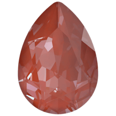 Pear Fancy Stone - CRYSTAL MAROON_I