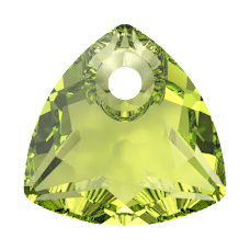 Swarovski Trilliant Cut Pendant - Citrus Green  6434