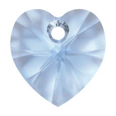 Swarovski    XILION Heart Pendant-ReCreated Ice Blue 6228