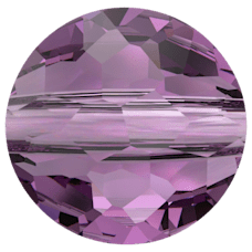 Fantasy Round Bead - AMETHYST