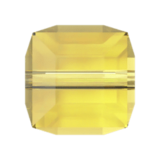 Cube Bead - LIGHT TOPAZ