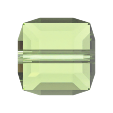 Cube Bead - PERIDOT