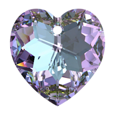 Swarovski  Classic Heart Pendant - Vitrail Light 6215