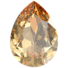 Pear Fancy Stone -   CRYSTAL GOLDEN SHADOW