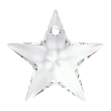 Swarovski Star Pendant- Crystal 6714