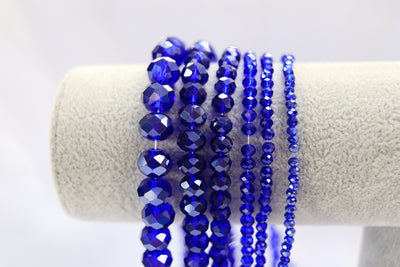 Cobalt Donut Beads #56