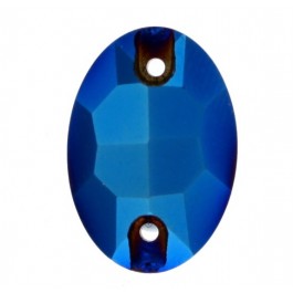 OVAL SEW-ON Sapphire