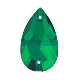 TEARDROP SEW-ON Emerald