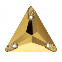 Triangle Sew-on Gold