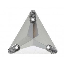 Triangle Sew-on Silver