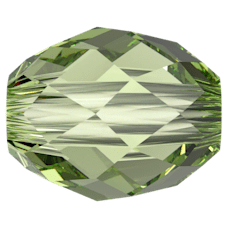 Olive Briolette Bead - PERIDOT